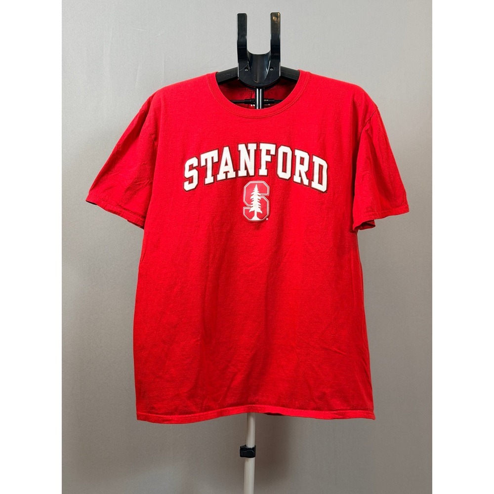 Stanford‎ Cardinal Red Fanatics Arch Logo T Shirt Mens XL